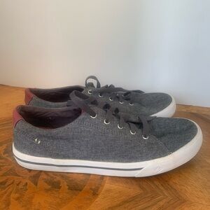 Sperry Top-Sider Gray Striper II Non-Marking Shoes Men’s Size 5 Women’s Size 6.5